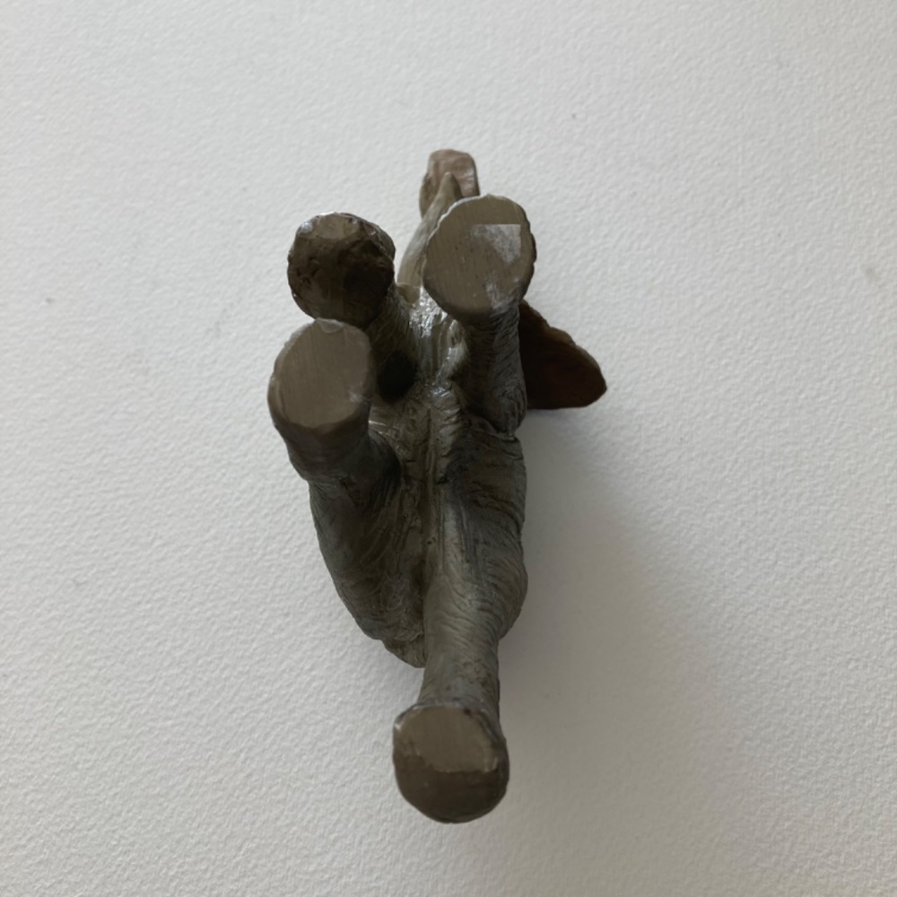Elephant sculpture gray - Picture 11 of 13